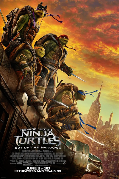 Teenage Mutant Ninja Turtles: Out of the Shadows (2016) - StreamingGuide.ca